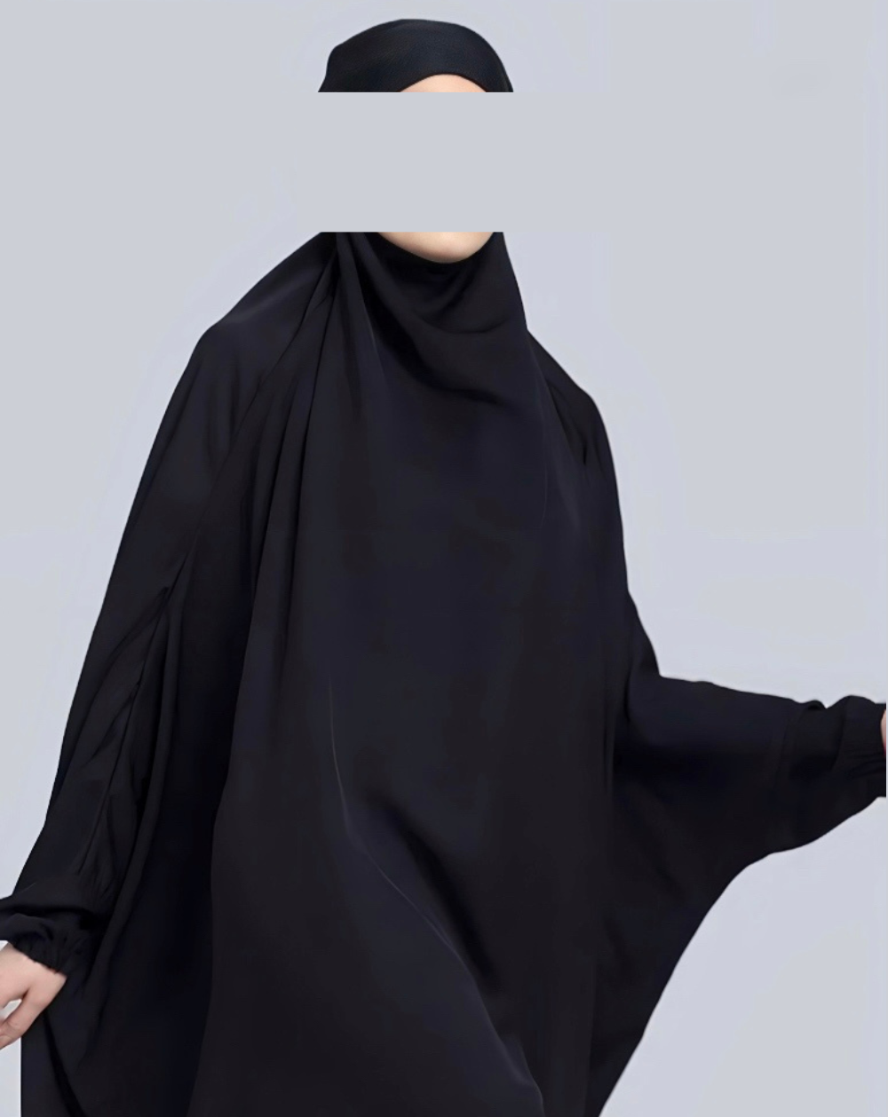 One-piece Jilbaab - Black