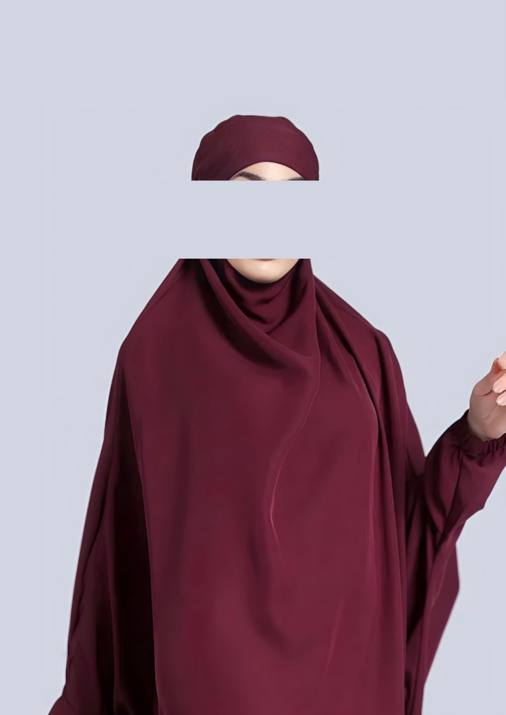 One-piece Jilbaab - Maroon