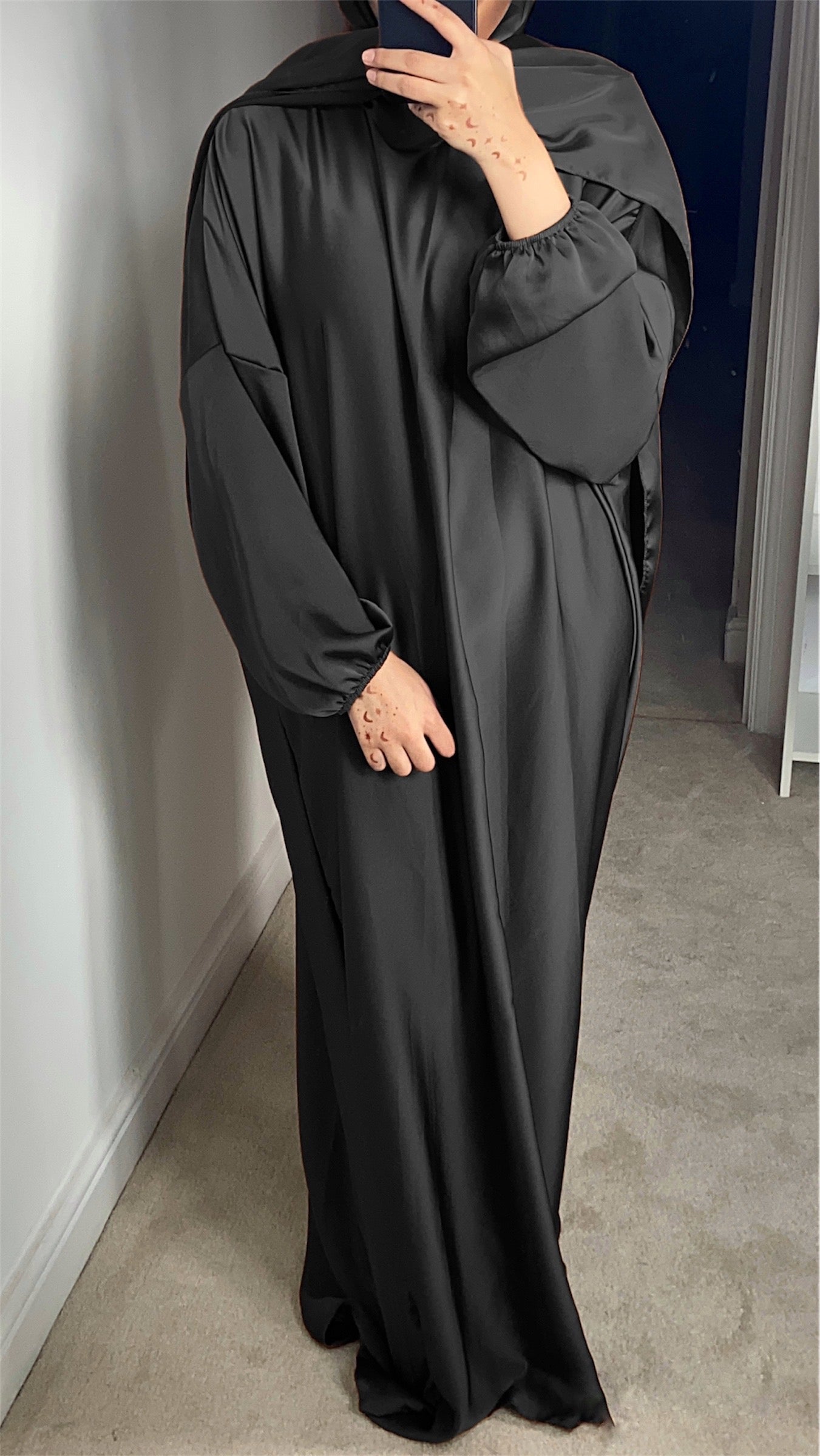 Satin Prayer Gown