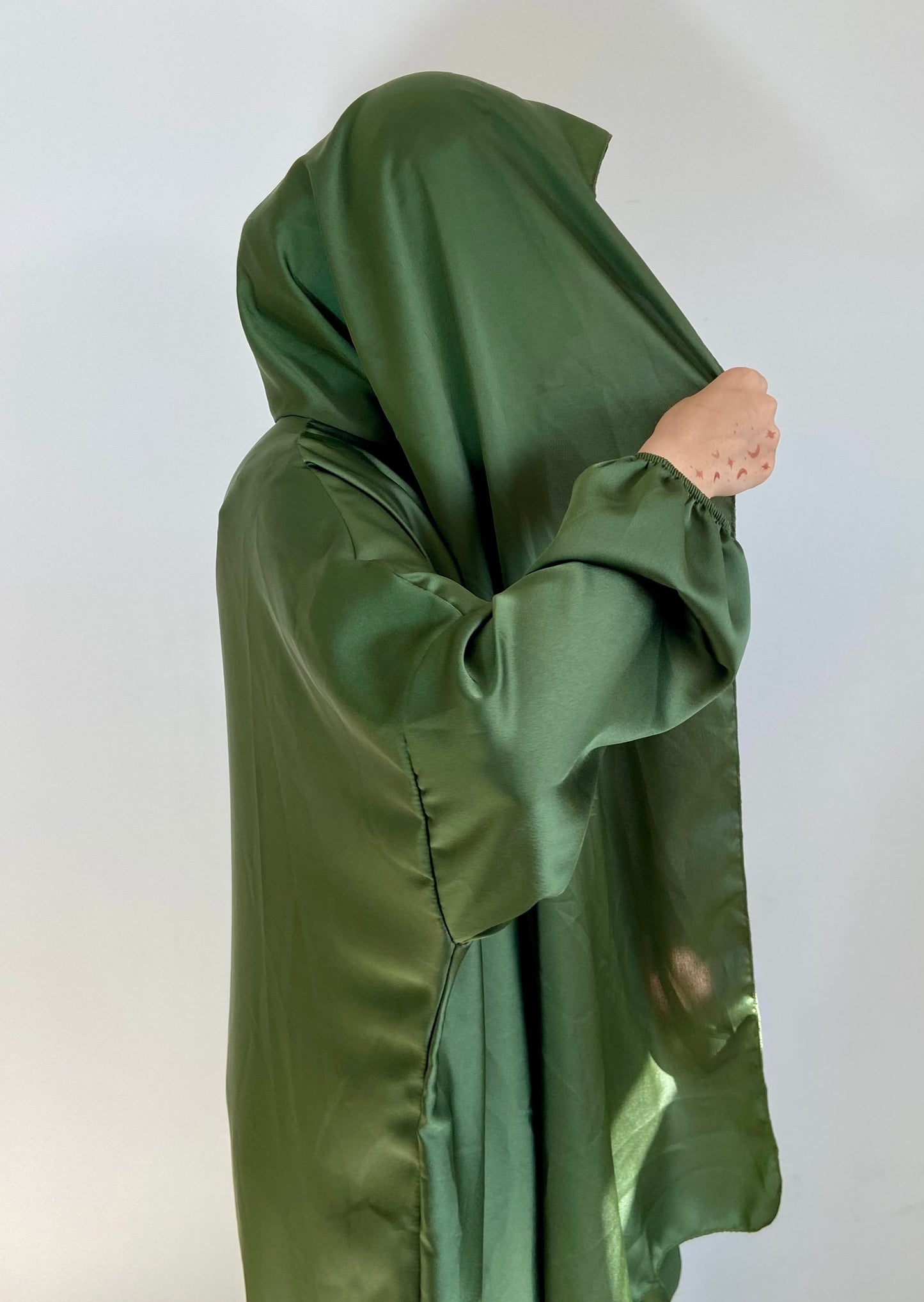 Satin Prayer Gown