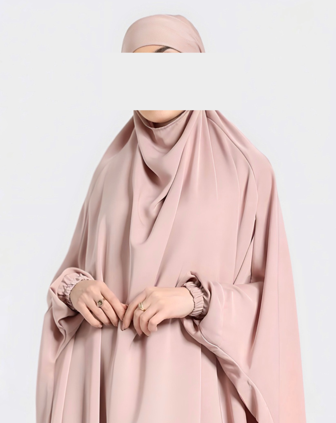 One-piece Jilbaab - Powder Pink