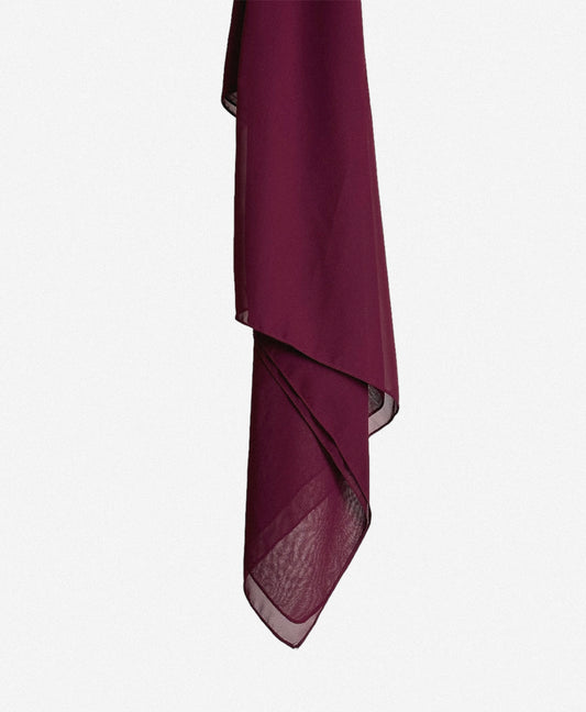 Classic Chiffon - Burgundy